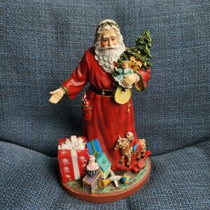 Pipka Reflections Of Xmas A GIFT TO YOU SANTA 6" Limited Ed 2011 176/9700 No Box